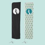 Beachflag - rechthoekig