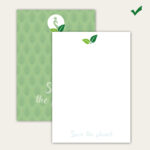 Briefpapier - op milieuvriendelijk papier