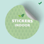 Stickers - indoor duurzaam